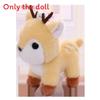 Cute Cartoon Sika Deer Mini Plush Toy Pendant For Gift And Decoration Bag