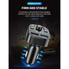Car Bluetooth 5.0 FM Transmitter, Dual USB Fast Charger MP3 Player Wireless FM Receiver Car Kit Support USB Flash Drive