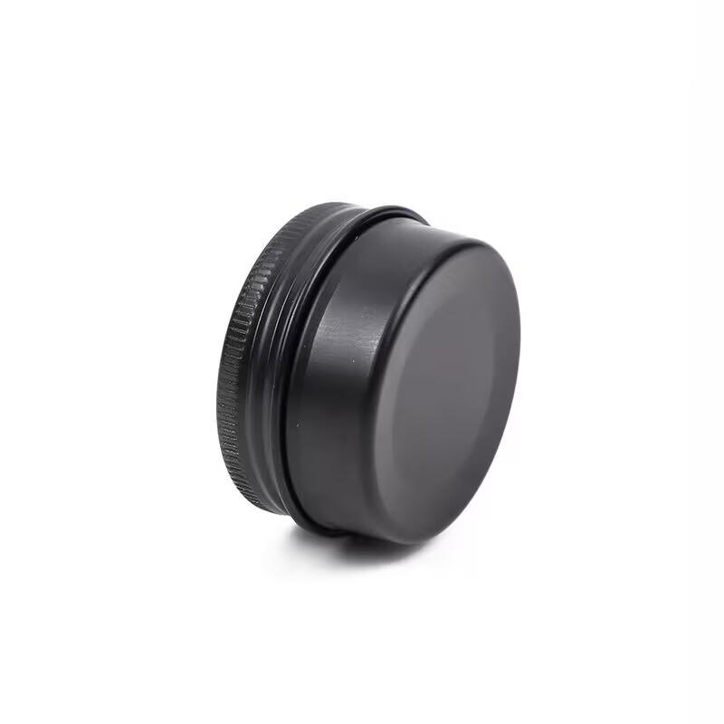 50 st Svart Färg 30g Aluminiumburk 30ml Aluminiumburk 30ml Kosmetikaburk 30g Krämburk