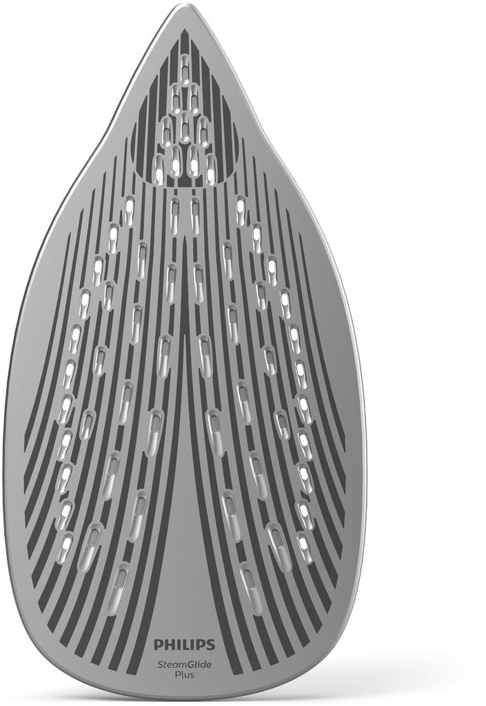 Steam Iron - PHILIPS - DST5040/80 - With Steam and Calc Clean System - 45g/min Continuous Steam - 2600W - Black
