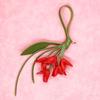 1PC Keychains Bag Charms Ornament Exquisite Mobile Phone Pendants High-End Osmanthus Shape Fashion Floral Shape Elegant Multicolor