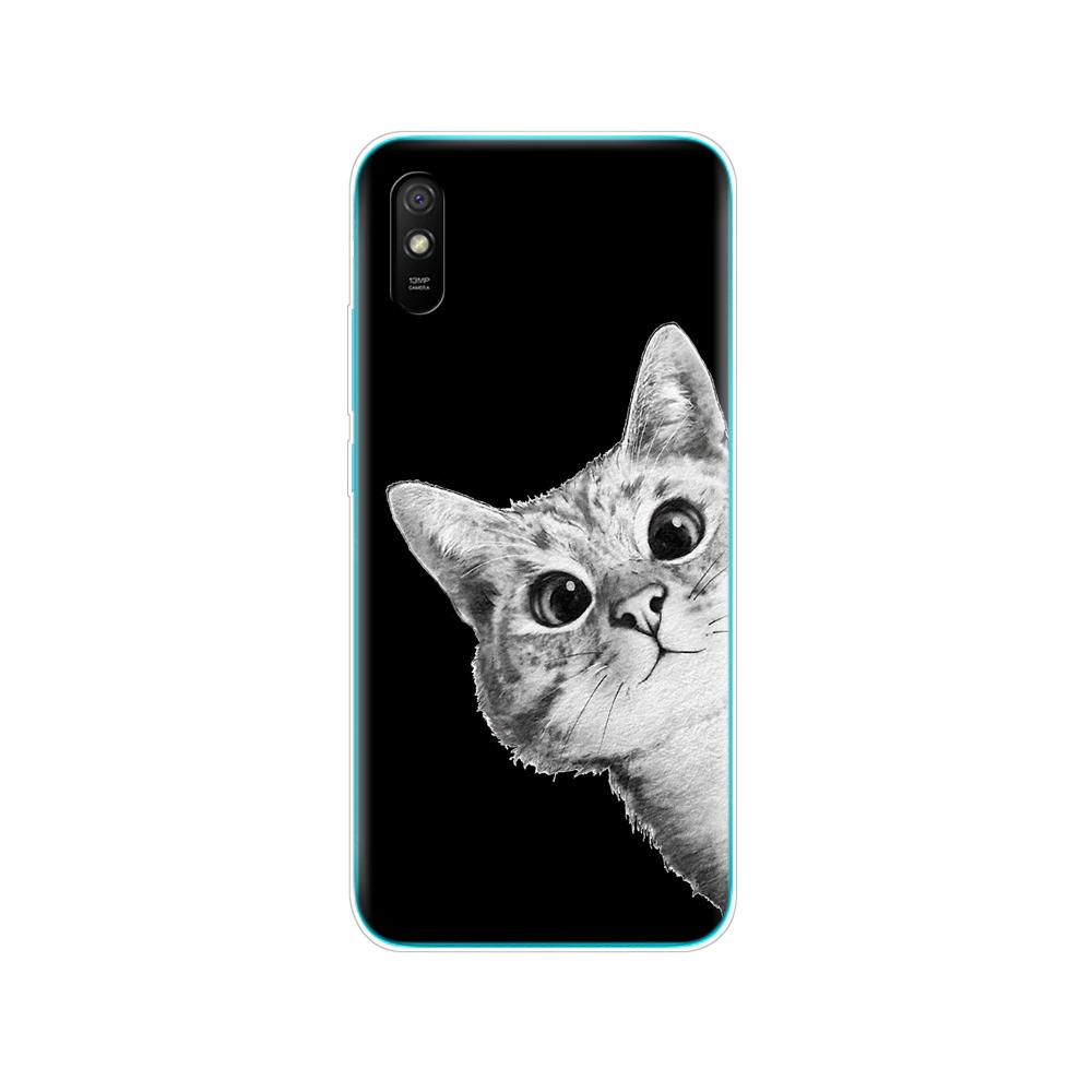 For Xiaomi Redmi 9A Case Silicon Back Cover Phone Case For Redmi 9A Soft Case 6.53 Inch Funds Etui Bumper Coque