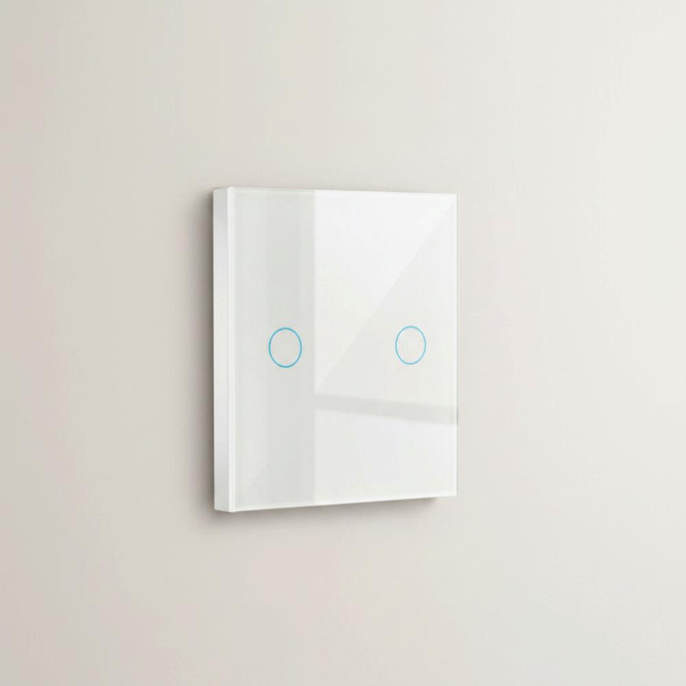 1/2/3 Gang Wall Light Switch Glass Panel Touch Panel Switch Smart Switch  Lighting Control