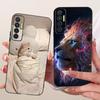 Casing For Tecno Camon 17P Cover Silicone Cute Cat Luxury Fashion Funny Painted Phone Case For Techno Camon 17P CG7 CG7n