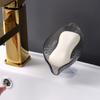 Punch-free Soap Box Stain-proof Unique Creative Leaf-shaped Soap Dish Bathroom Accessories