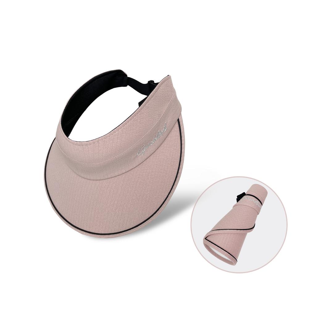 Spring and summer empty top sunscreen hat female embroidery letter curled edge fashion versatile tide outdoor cycling face cover sun hat