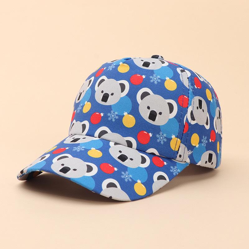 Cartoon Dinosaurs Whales Fruit Rocket Kid Baby Base Ball Cap Animal Image Printing Spring Summer Sunshade Hat