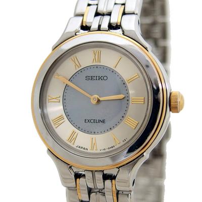 SEIKO Exceline Solar Ladies Roman 2OT00600 Watch, Numerals