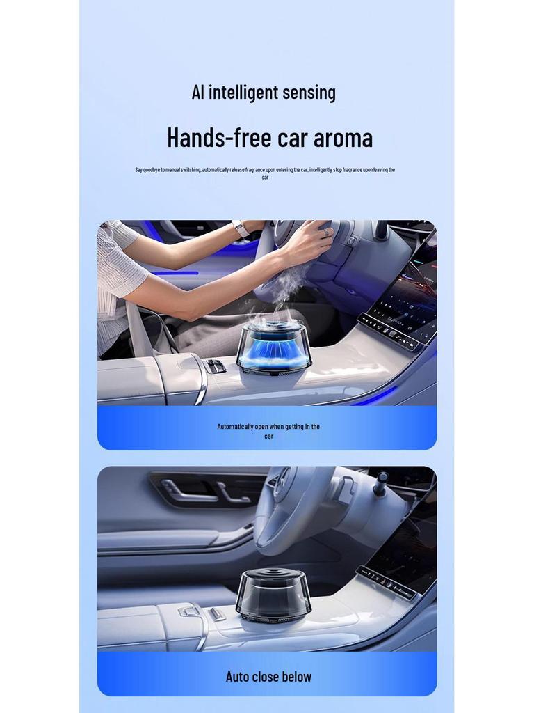 Luxury Long-Lasting Car Air Freshener & Perfume for Men and Women - Elegant Car Interior Ornament
