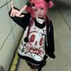 VAYLA Tricou Subcultură Toamnă Iarnă Y2K Mânecă Lungă Faux Două Piese Harajuku Larg Punk Tricouri Casual Rock Emo Grunge Estetic Topuri
