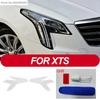 2 Pcs Car Headlight Protective Film Headlamp Transparent Black TPU Sticker For Cadillac CT6 XT4 XT5 XT6 XTS ATS Accessories