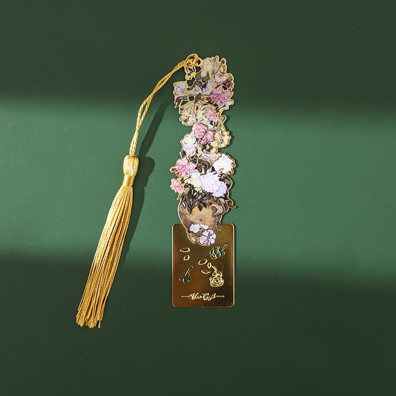 Van Gogh Ölgemälde Metall Lesezeichen - Klassischer Souvenir Clip Geschenk