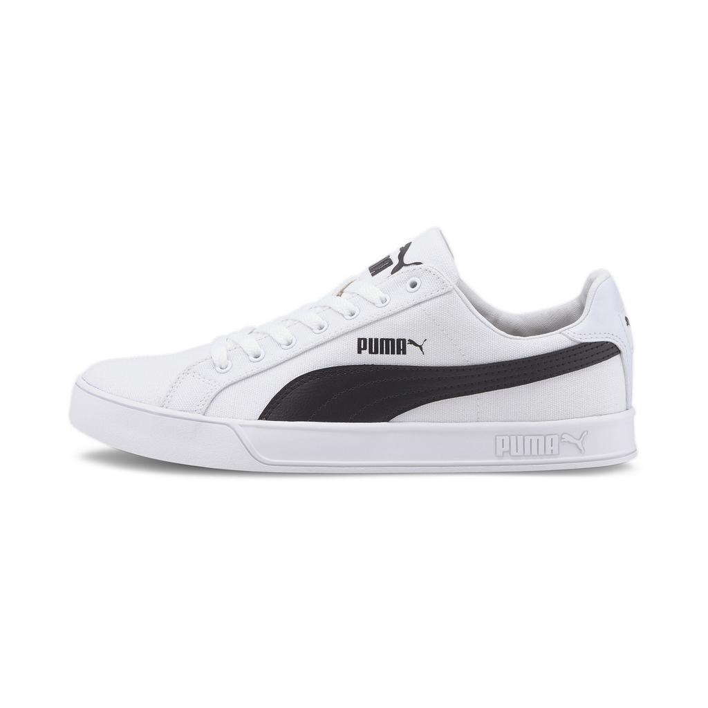 Puma SMASH VULC CANVAS Men's Sports Shoes White 37475401 Size 46