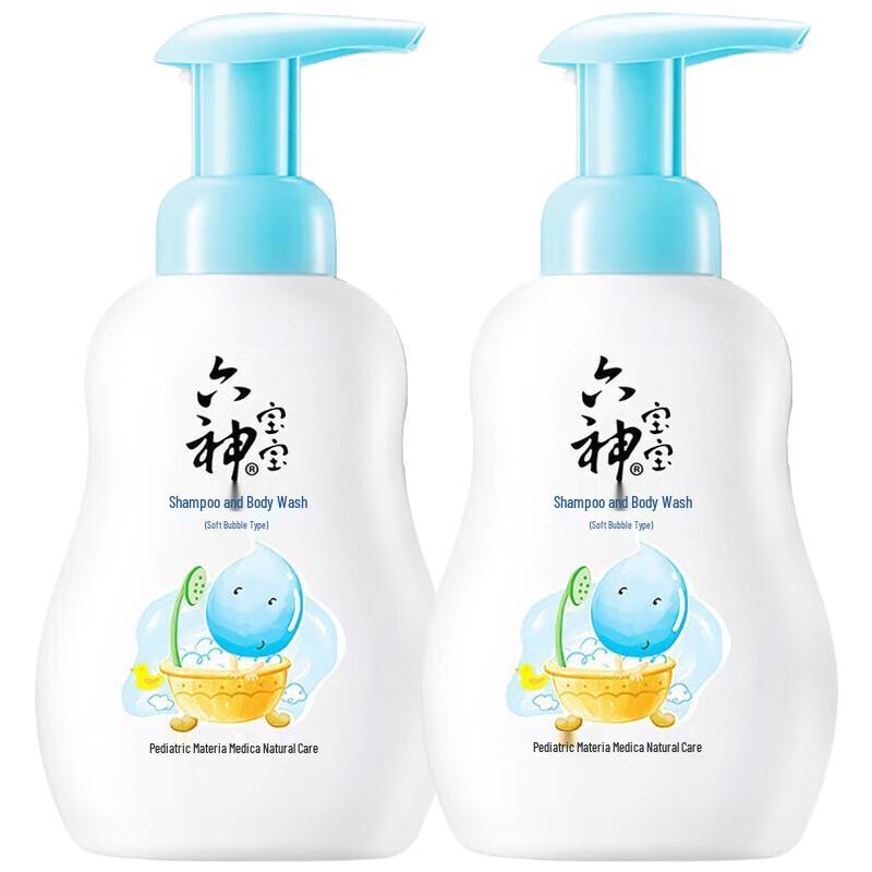 Liu Shen Baby Gentle Foaming Shampoo & Body Wash