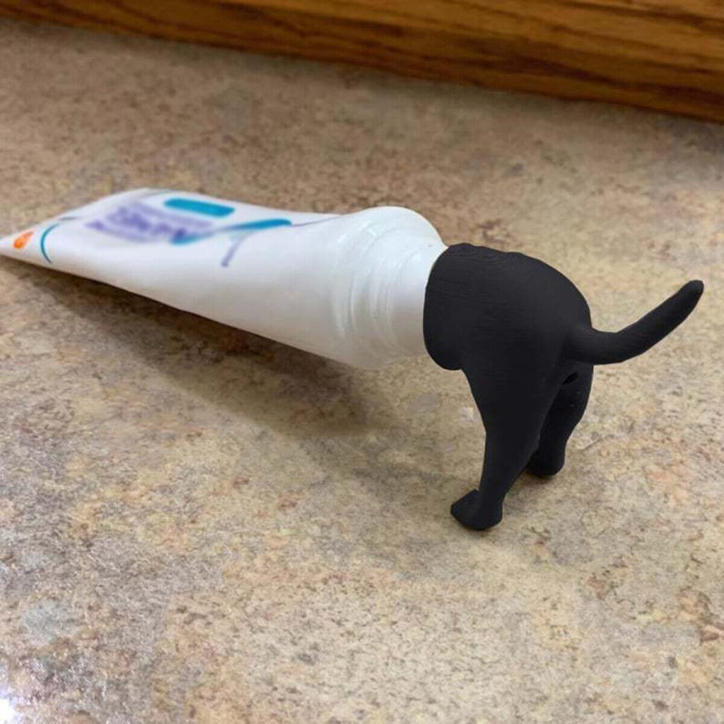 Οδοντόκρεμα Topper Pooping Dog Butt Toothpaste Squeezer Toothpaste Cap Dispenser
