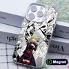 Mato seihei Tenka Izumo White Translucent MagSafe Mobile Phone Case for iPhone 17 16 15 14 13 12 11 X XR XS Air Pro Max Plus