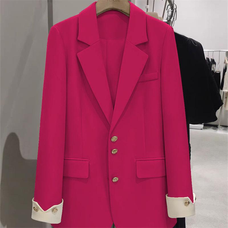 Spring & Autumn Korean Style Women's Slimming Casual Suit Jacket