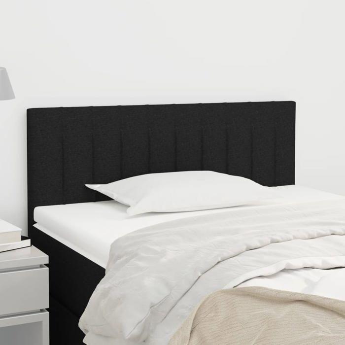 VidaXL Headboard Bedroom Furniture Single Bed Accessory Bed Frame Head Home Interior Black 346202
