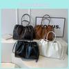 2024 New Retro Large Capacity Tote Bag Female Urban Simple Shoulder Bag