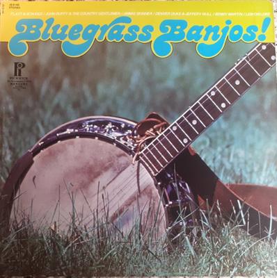 LP Record VARIOUS - Bluegrass Banjos! JS6140 Hilltop US Folk Used