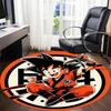 1pcGoku Saiyan Office Round Area Rug, Indoor Mat Suitable For Office,Bedroom Living Room Home Decor, Room Deco a0928177