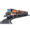 Oichy Steam Locomotive Building Blocks Set, Toy Vehicle, Car Kit, Plastic Model Kit, Compatible with DIY Crafts, Building, Time-Killing, STEM