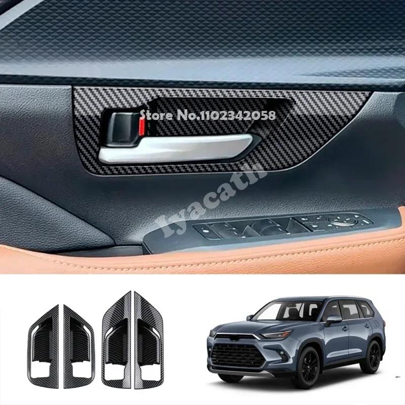LHD For Toyota Grand Highlander 2024 2025 carbon window rise switch gear shift panle trument readlamp AC vent armest cover
