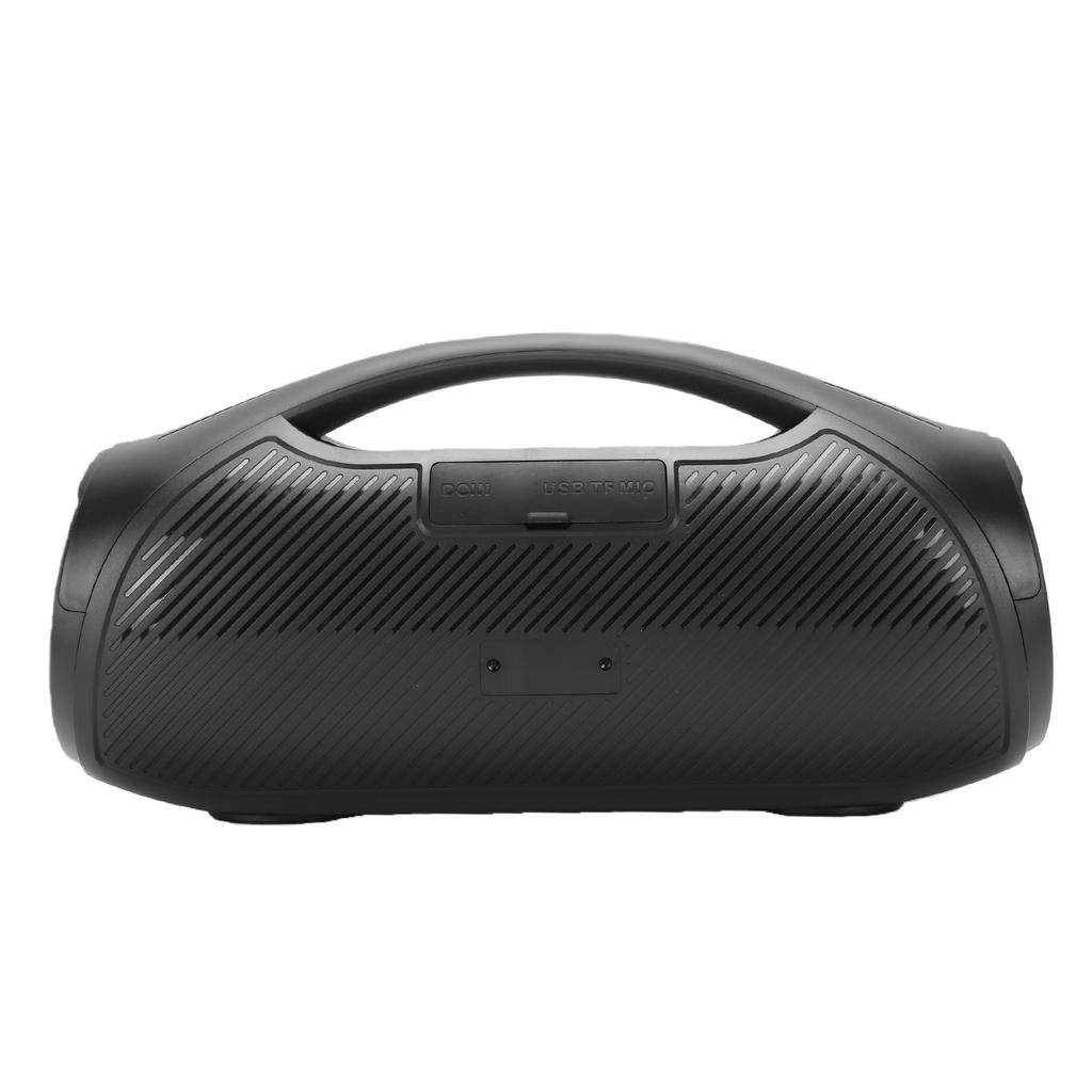 Bluetooth-Lautsprecher 80W Leistungsstarker Bass Kabelloser Outdoor-Tragbarer Lautsprecher mit RGB-Lichtern IPX5 Wasserdicht 10000mAh