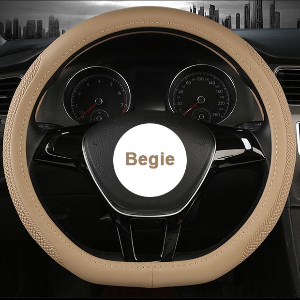 D Shape Car Steering Wheel Cover Wrap For OMODA C5 S5 2025 2025 2025 D Type Non-slip Funda Volante