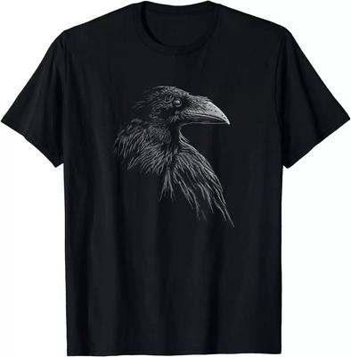 NOVÉ OMEZENÉ Skvělý Černý Havran Design Skvělý Nápad na Dárek Tričko S-4XL Unisex Tričko