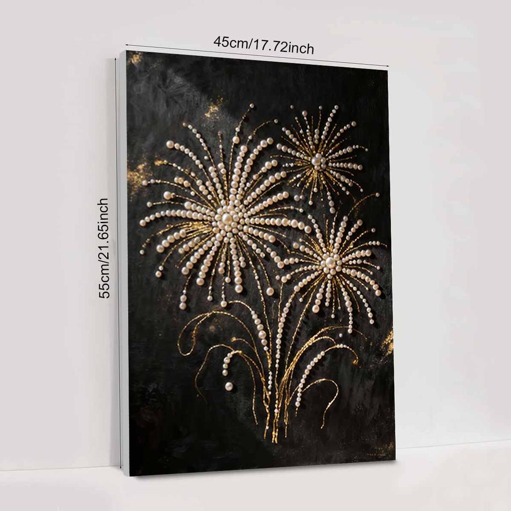 Kristall Perlen Malerei 5D DIY Rahmen Dekoration Malerei Feuerwerk Heim Wand Dekoration Transparent Perlen Edelstein Malerei Bild Kunsthandwerk