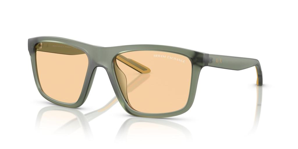 Sunglasses 0AX4149SU MATTE OPAL GREEN 56 [Armani Exchange]