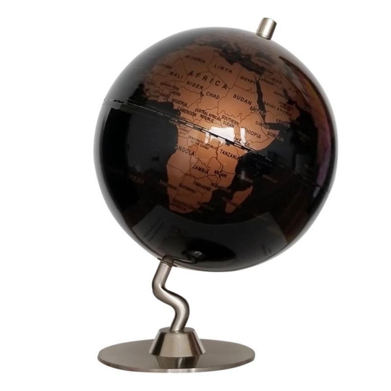 14cm Weltkugel Dekoration Karte Erde Kugel Vintage Ornamente Metall Weltkugel Sternbildkarte Haus Wohnzimmer Schreibtisch Dekor