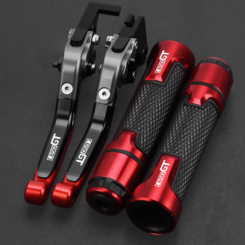Motorcycle Aluminum Adjustable Brake Clutch Levers Handlebar Hand Grips Ends FOR BMW C650GT C 650 GT Maxi Scooters 2011-2017