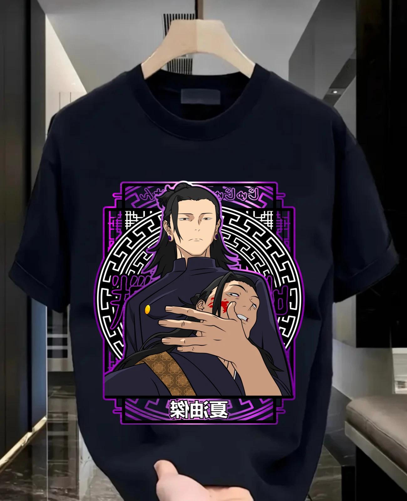 Футболка Yuji Itadori Aoi Todo Jujutsu Kaisen, подарочная эксклюзивная черная рубашка, все размеры 3XL