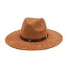 Simple Suede Premium Hepburn Cowboy Hat Top Hat