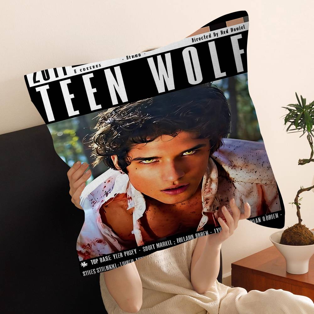 Series Tteen Wolf Cushion Cover Decorative Pillow Sofa Home Decor Case Pillow Cases