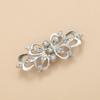 1 Pair Alloy Cardigan Collar Clips Holder Women Decor Crystal Cape Cloak Clasps Fasteners Buckle Brooch Clip
