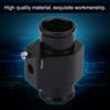 Water Temp Joint Pipe, Aluminum Car Water Temp Temperature Joint Pipe Hose Gauge Adapter Black(32mm)