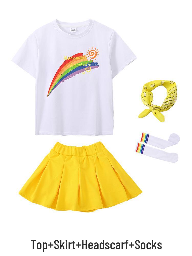 Kindergarten Rainbow Choir & Cheerleading Performance Uniform