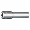 TONE Deep Socket (Hexagonal) 2S-08L Drive Angle 6.35mm (1/4") Width across Flats 8mm