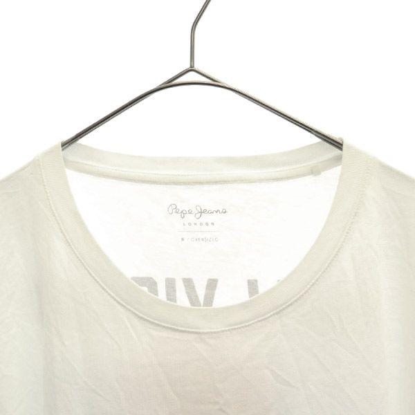 Pepe Jeans Print Long sleeve T-shirt M white Rose Long T-shirt Men's Used