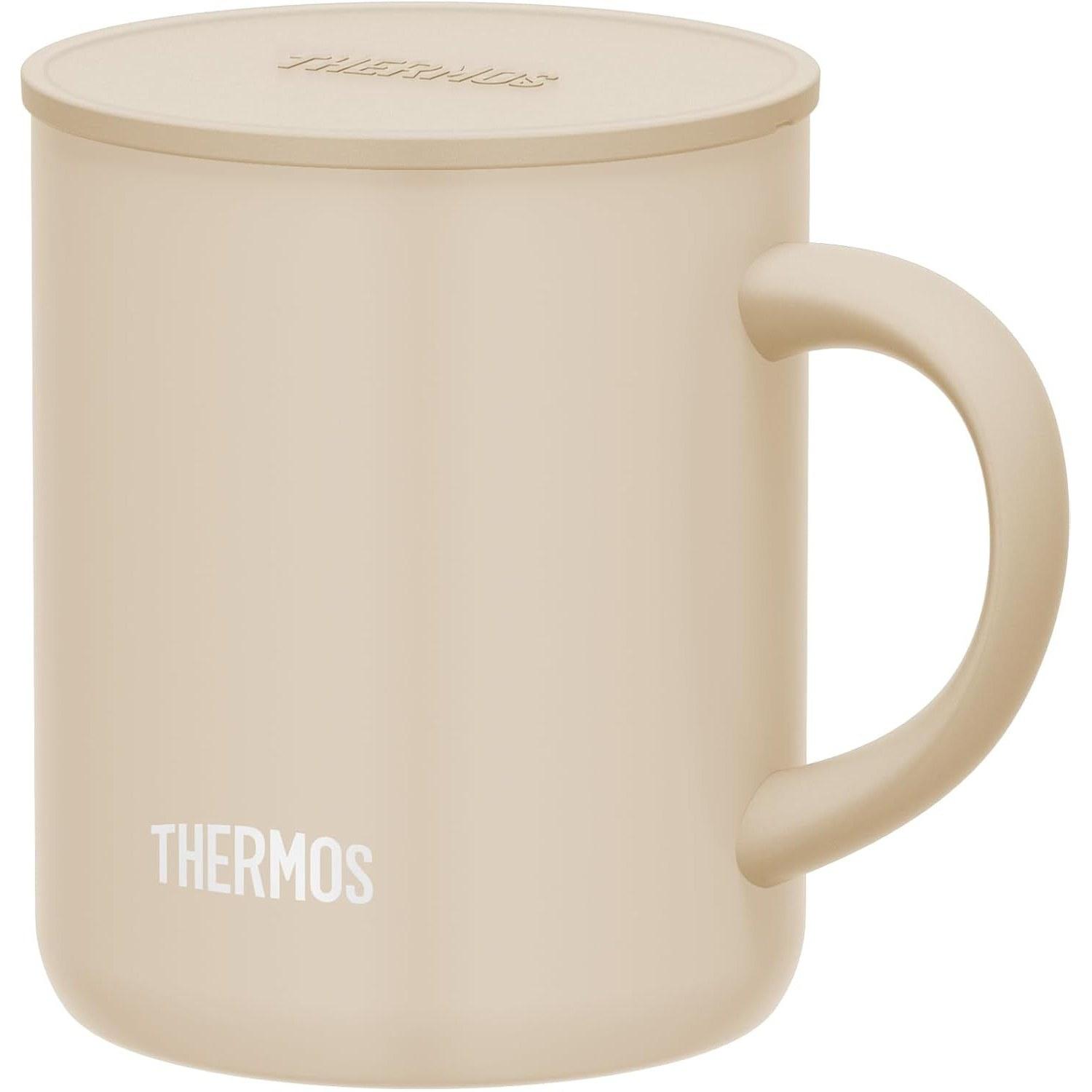 Thermos Vacuum Insulated Mug Cup 350ml Beige JDG-352C BE