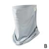 Unisex UV Protection Outdoor Neck Wrap Cover Sports Sun Proof Bib Ice Silk Mask Face Cover Neck Wrap Cover Sunscreen Face Scarf