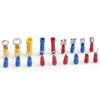 300Pcs Insulated Ring Terminals Assorted Kit Cold Press Electrical Wire Crimp Connectors