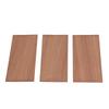 3PCS Sapele Wood Guitar Veneer Wood Color Guitar Head Veneer  For Guitar Headstock
