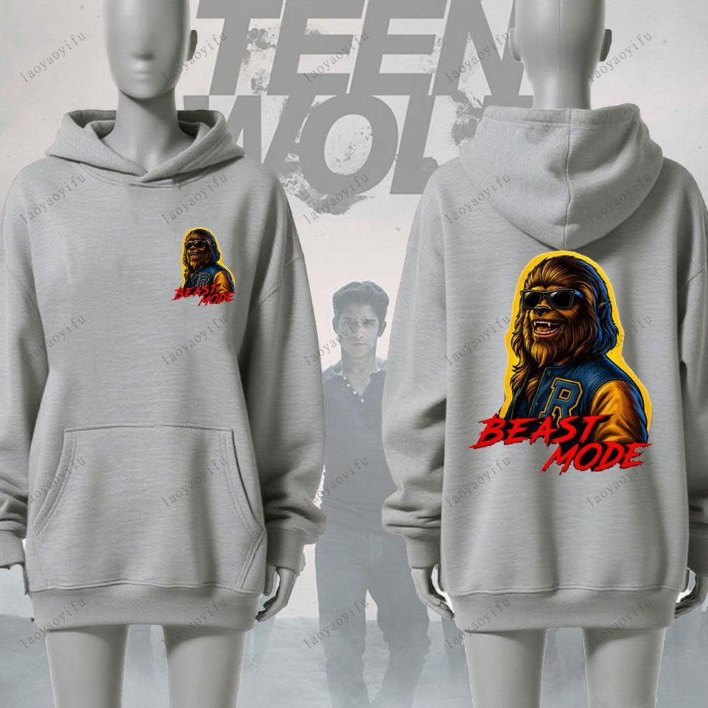 Teen Wolf Dylan Acto Hip Hop Bootleg Vintage Styl Unisex Mikina Skvělá MODE Tištěná Mikina Podzimní a Zimní Pánská Mikina
