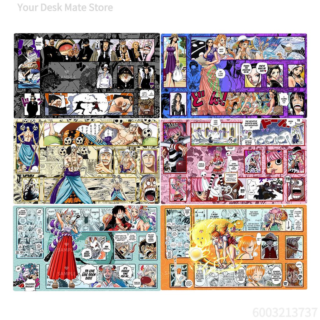 Diy One Piece Opcg Perona Nami Card Battle Mat Opcg Buggy Enel Robin Single Player Board Game Card Battle Card