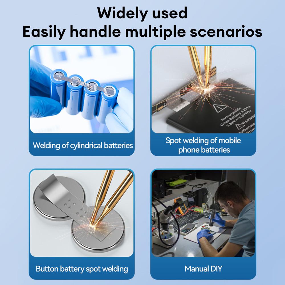 11 Gears Energy Storage Spot Welding Device Adjustable Spot Welder Portable Handheld Battery Spot Welding Machine