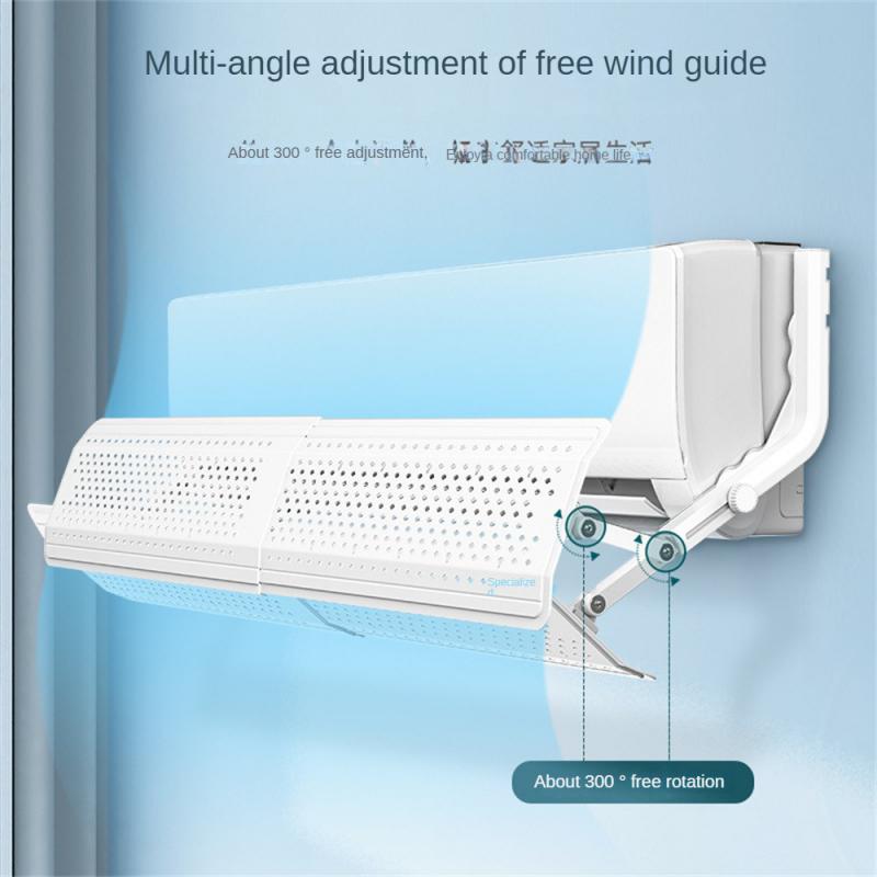 Confinement Cold Air Guide Windproof Wall-mounted Anti-direct Blowing Anti-condensate Water Universal Home Office Tools